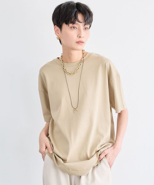 BARNYARDSTORM GIZAコットンTシャツ【汗染み軽減】 ブラウン M ウィメンズインナー バーンヤードストーム 283693 and ST アンドエスティ(旧ドットエスティ) BARNYARDSTORM GIZAコットンTシャツ【汗染み軽減】 ブラウン M ウィメンズインナー バーンヤードストーム 283693 and ST アンドエスティ(旧ドットエスティ)