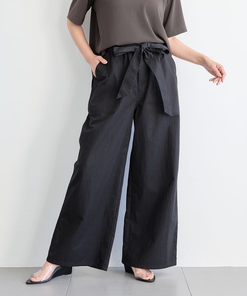 BARNYARDSTORM ワッシャーワイドパンツ / マシンウォッシャブル シルバー M ウィメンズボトムス バーンヤードストーム 283694 and ST アンドエスティ(旧ドットエスティ) BARNYARDSTORM ワッシャーワイドパンツ / マシンウォッシャブル シルバー M ウィメンズボトムス バーンヤードストーム 283694 and ST アンドエスティ(旧ドットエスティ)