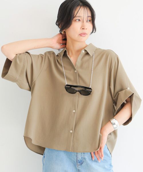 BARNYARDSTORM 【追加予約】ワイドシルエットポプリンシャツ / ハンドウォッシャブル【WEB限定カラー】 カーキ S ウィメンズインナー バーンヤードストーム 286185 and ST アンドエスティ(旧ドットエスティ) BARNYARDSTORM 【追加予約】ワイドシルエットポプリンシャツ / ハンドウォッシャブル【WEB限定カラー】 カーキ S ウィメンズインナー バーンヤードストーム 286185 and ST アンドエスティ(旧ドットエスティ)