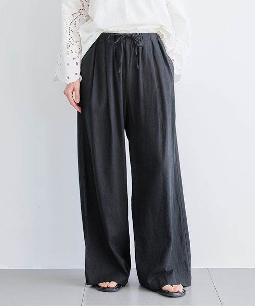 BARNYARDSTORM 【新色予約】イージーリネンワイドパンツ / ハンドウォッシャブル【WEB限定カラー・サイズ】 シルバー S ウィメンズボトムス バーンヤードストーム 286186 and ST アンドエスティ(旧ドットエスティ) BARNYARDSTORM 【新色予約】イージーリネンワイドパンツ / ハンドウォッシャブル【WEB限定カラー・サイズ】 シルバー S ウィメンズボトムス バーンヤードストーム 286186 and ST アンドエスティ(旧ドットエスティ)