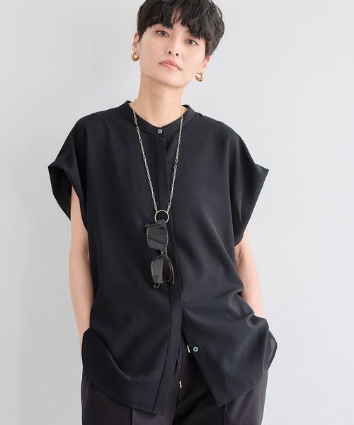 BARNYARDSTORM バンドカラーポプリンシャツ【JAPAN FABRIC】 シルバー M ウィメンズインナー バーンヤードストーム 286189 and ST アンドエスティ(旧ドットエスティ) BARNYARDSTORM バンドカラーポプリンシャツ【JAPAN FABRIC】 シルバー M ウィメンズインナー バーンヤードストーム 286189 and ST アンドエスティ(旧ドットエスティ)