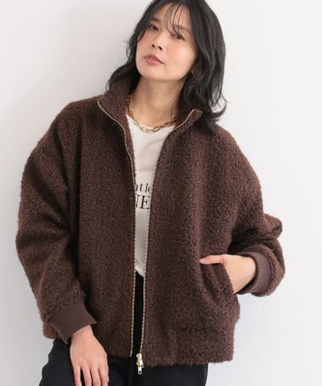 ほぼ新品♪ ファーブルゾン♪定価4.1万♪バンヤードストーム ジャケット・アウター