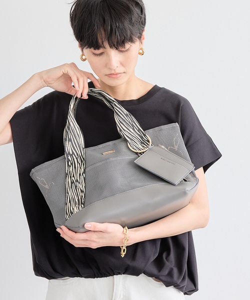 先行予約】ジャガードテープメッシュトート【WEB限定カラー