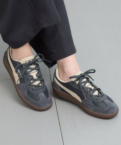 BARNYARDSTORM PUMA(プーマ) / PALERMOスニーカー【一部店舗限定】 グレー ウィメンズグッズ バーンヤードストーム 581613 and ST アンドエスティ(旧ドットエスティ) BARNYARDSTORM PUMA(プーマ) / PALERMOスニーカー【一部店舗限定】 グレー ウィメンズグッズ バーンヤードストーム 581613 and ST アンドエスティ(旧ドットエスティ)