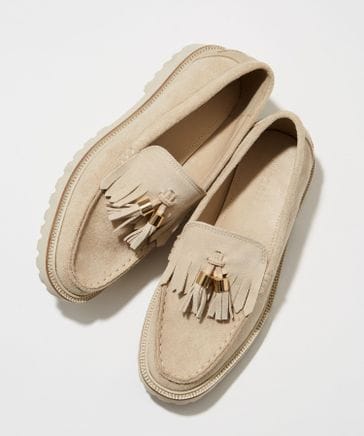 新色入荷】スエードタッセルローファー【Mazell】【WEB限定カラー