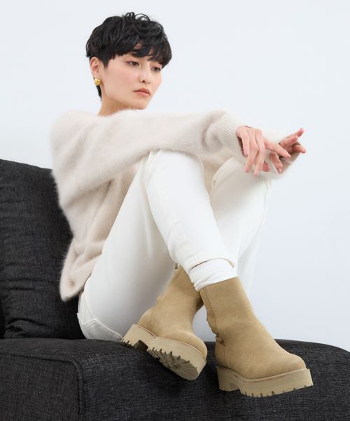 BARNYARDSTORM 厚底バックZIPブーツ【Mazell】【一部店舗限定サイズ】 ブラウン 37インチ ウィメンズグッズ バーンヤードストーム 582400 and ST アンドエスティ(旧ドットエスティ) BARNYARDSTORM 厚底バックZIPブーツ【Mazell】【一部店舗限定サイズ】 ブラウン 37インチ ウィメンズグッズ バーンヤードストーム 582400 and ST アンドエスティ(旧ドットエスティ)