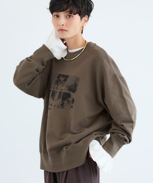 BARNYARDSTORM CATピクチャー裏毛プルオーバー/マシンウォッシャブル【WEB限定】 カーキ FREE ウィメンズインナー バーンヤードストーム 592002 and ST アンドエスティ(旧ドットエスティ) BARNYARDSTORM CATピクチャー裏毛プルオーバー/マシンウォッシャブル【WEB限定】 カーキ FREE ウィメンズインナー バーンヤードストーム 592002 and ST アンドエスティ(旧ドットエスティ)