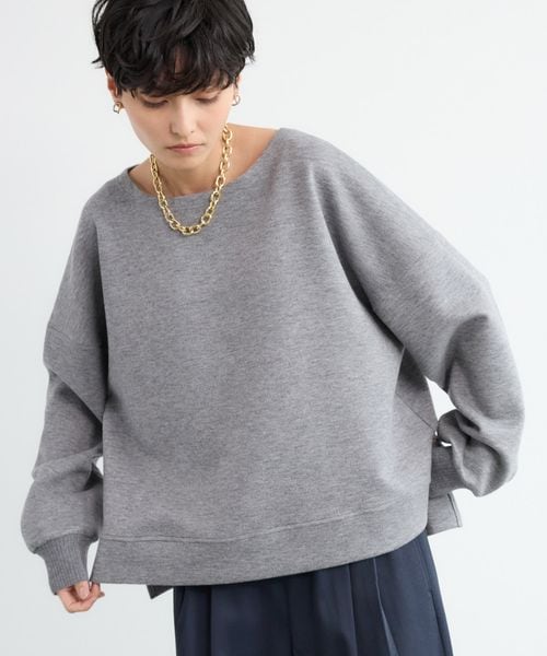 BARNYARDSTORM TRスムースボートネックプルオーバー グレー S ウィメンズインナー バーンヤードストーム 594031 and ST アンドエスティ(旧ドットエスティ) BARNYARDSTORM TRスムースボートネックプルオーバー グレー S ウィメンズインナー バーンヤードストーム 594031 and ST アンドエスティ(旧ドットエスティ)