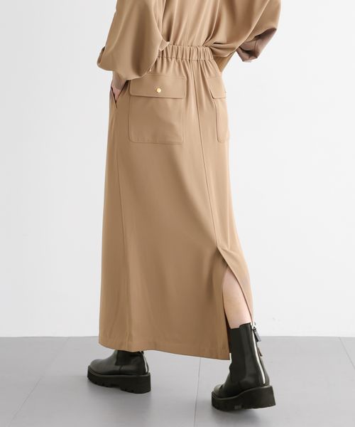 BARNYARDSTORM 【『VERY』YouTube紹介アイテム】 / ダブルクロスドロストスカート【再入荷】 ベージュ M ウィメンズボトムス バーンヤードストーム 978642 and ST アンドエスティ(旧ドットエスティ) BARNYARDSTORM 【『VERY』YouTube紹介アイテム】 / ダブルクロスドロストスカート【再入荷】 ベージュ M ウィメンズボトムス バーンヤードストーム 978642 and ST アンドエスティ(旧ドットエスティ)