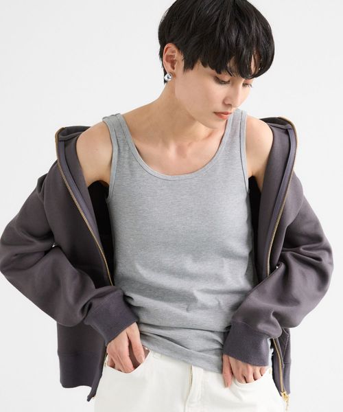 BARNYARDSTORM 【再入荷】シンプルリブタンク グレー L ウィメンズインナー バーンヤードストーム 984376 and ST アンドエスティ(旧ドットエスティ) BARNYARDSTORM 【再入荷】シンプルリブタンク グレー L ウィメンズインナー バーンヤードストーム 984376 and ST アンドエスティ(旧ドットエスティ)