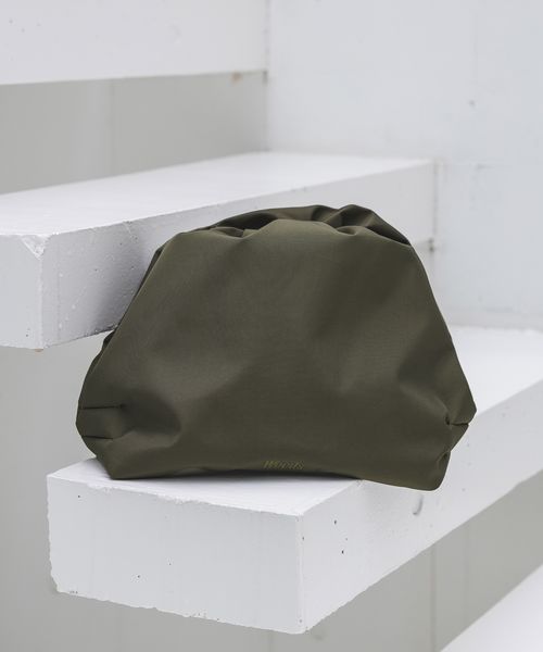 BAYFLOW 【HEREIAM】WOODS/ギャザークラッチBAG カーキ FREE アクティブ ベイフロー 106419 and ST アンドエスティ(旧ドットエスティ) BAYFLOW 【HEREIAM】WOODS/ギャザークラッチBAG カーキ FREE アクティブ ベイフロー 106419 and ST アンドエスティ(旧ドットエスティ)