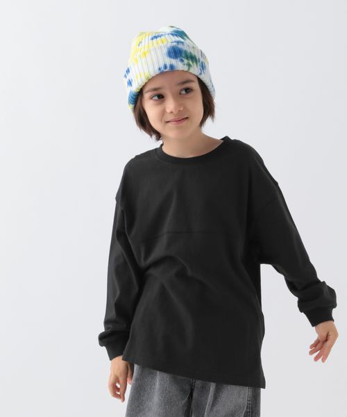 BAYFLOW [プチプラ★1790］新色入荷!!ベーシックBIG TEE（KIDS） シルバー キッズ ベイフロー 110673 and ST アンドエスティ（旧ドットエスティ）