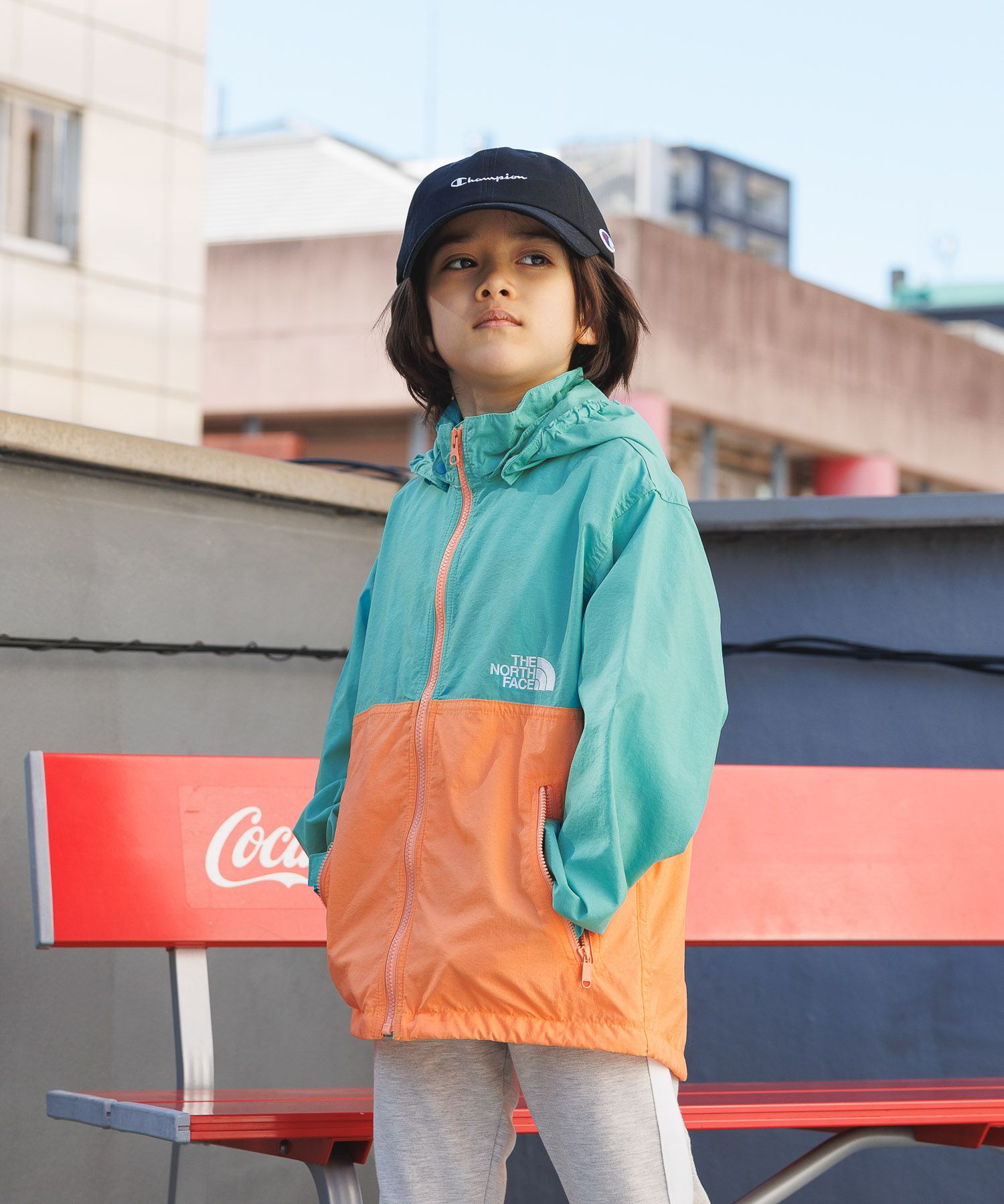 THE NORTH FACE(ザノースフェイス)】コンパクトジャケット（KIDS 