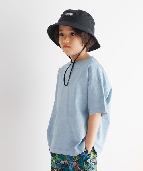 BAYFLOW ピグメント半袖Tシャツ(KIDS) ライトブルー キッズ ベイフロー 114207 and ST アンドエスティ(旧ドットエスティ) BAYFLOW ピグメント半袖Tシャツ(KIDS) ライトブルー キッズ ベイフロー 114207 and ST アンドエスティ(旧ドットエスティ)