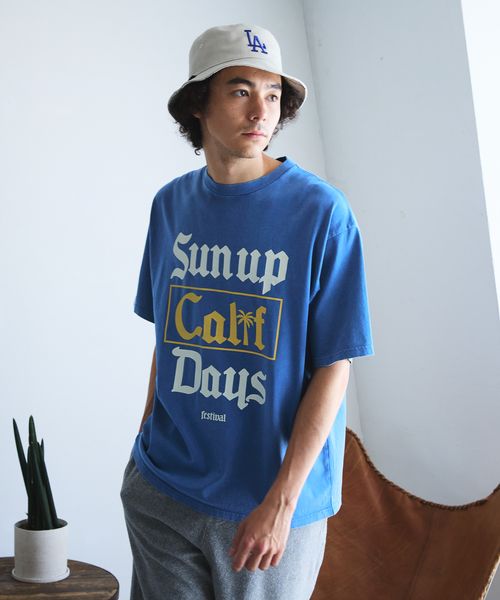 BAYFLOW SUNSETアソート半袖Tシャツ ブルー M メンズインナー ベイフロー 116974 and ST アンドエスティ(旧ドットエスティ) BAYFLOW SUNSETアソート半袖Tシャツ ブルー M メンズインナー ベイフロー 116974 and ST アンドエスティ(旧ドットエスティ)