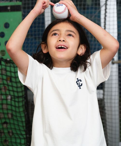 BAYFLOW 【CLUBHOUSE BY KEBOZ】別注プリント半袖Tシャツ(KIDS) ライトグレー キッズ ベイフロー 117737 and ST アンドエスティ(旧ドットエスティ) BAYFLOW 【CLUBHOUSE BY KEBOZ】別注プリント半袖Tシャツ(KIDS) ライトグレー キッズ ベイフロー 117737 and ST アンドエスティ(旧ドットエスティ)