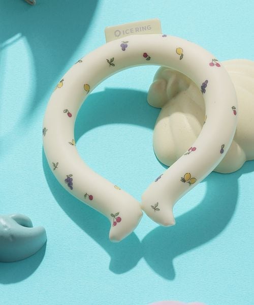 BAYFLOW [暑さ対策に！クールダウン]アイスリング（KIDS) ライトグレー FREE キッズ ベイフロー 123450 and ST アンドエスティ（旧ドットエスティ）