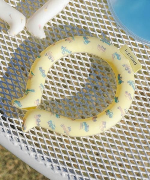 BAYFLOW [暑さ対策に！クールダウン]アイスリング（KIDS) イエロー FREE キッズ ベイフロー 123450 and ST アンドエスティ（旧ドットエスティ）