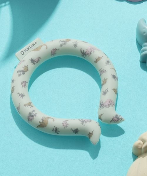 BAYFLOW [暑さ対策に！クールダウン]アイスリング（KIDS) グリーン FREE キッズ ベイフロー 123450 and ST アンドエスティ（旧ドットエスティ）