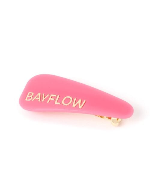 BAYFLOW ロゴカラーバレッタ ピンク FREE ウィメンズグッズ ベイフロー 127326 and ST アンドエスティ(旧ドットエスティ) BAYFLOW ロゴカラーバレッタ ピンク FREE ウィメンズグッズ ベイフロー 127326 and ST アンドエスティ(旧ドットエスティ)