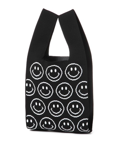 ロエベLOEWE カゴバックニコちゃんスマイル大スマイリー巾着