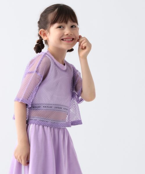 BAYFLOW メッシュTシャツインナーセット(KIDS) パープル キッズ ベイフロー 127562 and ST アンドエスティ(旧ドットエスティ) BAYFLOW メッシュTシャツインナーセット(KIDS) パープル キッズ ベイフロー 127562 and ST アンドエスティ(旧ドットエスティ)
