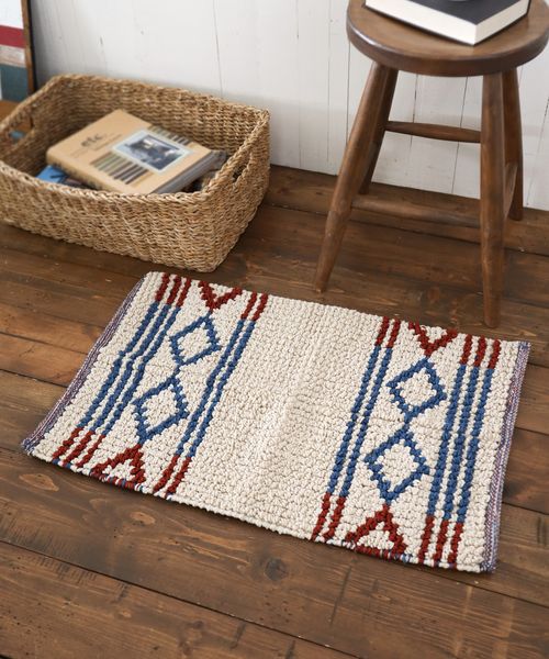 BAYFLOW [ホットカーペット・床暖房OK]BFポリダイヤループマット45×70 インテリアＦＡＢ ブラウン ベイフロー 130716 and ST アンドエスティ（旧ドットエスティ）