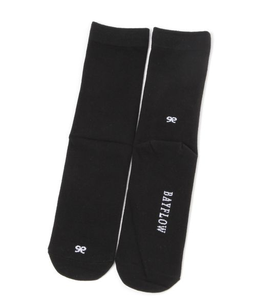 BAYFLOW リボンポイントソックス シルバー FREE ウィメンズグッズ ベイフロー 133112 and ST アンドエスティ(旧ドットエスティ) BAYFLOW リボンポイントソックス シルバー FREE ウィメンズグッズ ベイフロー 133112 and ST アンドエスティ(旧ドットエスティ)
