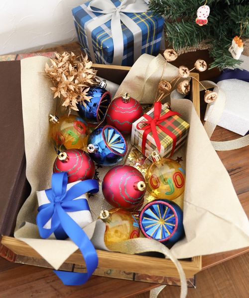 BAYFLOW プラオーナメントセット9P★2025X'mas★ シーズンアイテム ホワイト ベイフロー 138107 and ST アンドエスティ（旧ドットエスティ）