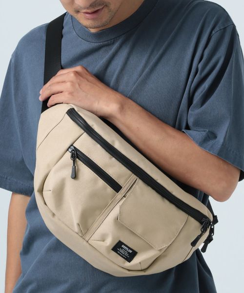 BAYFLOW フロント2ポケットウエストバッグ ブラウン FREE メンズグッズ ベイフロー 145794 and ST アンドエスティ(旧ドットエスティ) BAYFLOW フロント2ポケットウエストバッグ ブラウン FREE メンズグッズ ベイフロー 145794 and ST アンドエスティ(旧ドットエスティ)