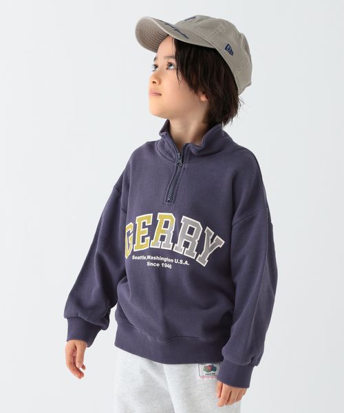 BAYFLOW 【GERRY(ジェリー)】別注ハーフジッププルオーバー(KIDS) ネイビー キッズ ベイフロー 148805 and ST アンドエスティ(旧ドットエスティ) BAYFLOW 【GERRY(ジェリー)】別注ハーフジッププルオーバー(KIDS) ネイビー キッズ ベイフロー 148805 and ST アンドエスティ(旧ドットエスティ)