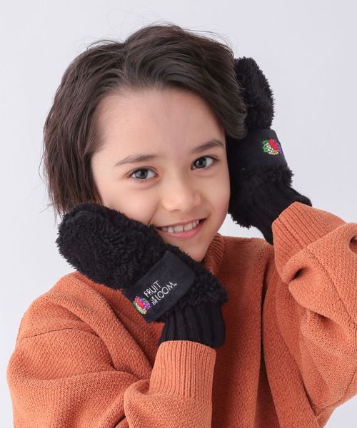 BAYFLOW 【Fruit Of The Loom(フルーツオブザルーム)】別注ボアテブクロ(KIDS) シルバー FREE キッズ ベイフロー 151018 and ST アンドエスティ(旧ドットエスティ) BAYFLOW 【Fruit Of The Loom(フルーツオブザルーム)】別注ボアテブクロ(KIDS) シルバー FREE キッズ ベイフロー 151018 and ST アンドエスティ(旧ドットエスティ)