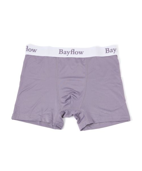 BAYFLOW 無地ロゴリブアンダーウェア パープル L メンズグッズ ベイフロー 152657 and ST アンドエスティ(旧ドットエスティ) BAYFLOW 無地ロゴリブアンダーウェア パープル L メンズグッズ ベイフロー 152657 and ST アンドエスティ(旧ドットエスティ)