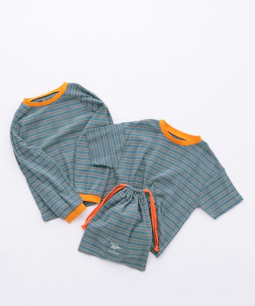 BAYFLOW 【MILLER×BAYFLOW】別注3SETパック(KIDS) ライトブルー キッズ ベイフロー 152935 and ST アンドエスティ(旧ドットエスティ) BAYFLOW 【MILLER×BAYFLOW】別注3SETパック(KIDS) ライトブルー キッズ ベイフロー 152935 and ST アンドエスティ(旧ドットエスティ)