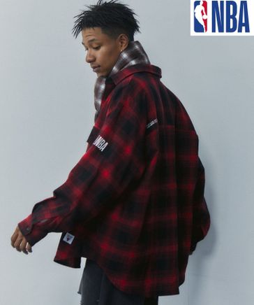 偉大な NBA】刺繍チェックネルシャツ [公式]ベイフロー（BAYFLOW）通販 | トップス