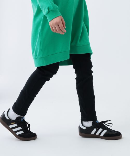 BAYFLOW ★プチプラ¥1790[着回し力抜群！] リブレギンス(KIDS) シルバー キッズ ベイフロー 156576 and ST アンドエスティ（旧ドットエスティ）