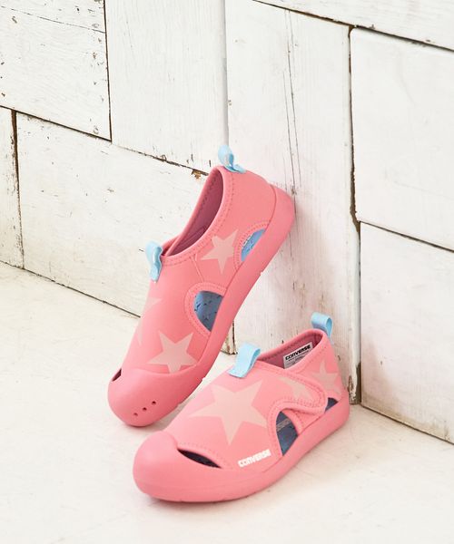 BAYFLOW [柔らか素材★]【CONVERSE(コンバース)】STAR SANDAL(KIDS) ピンク キッズ ベイフロー 164583 and ST アンドエスティ（旧ドットエスティ）