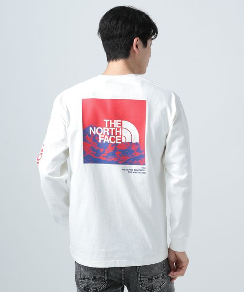 【THE NORTH FACE(ザノースフェイス)】グラフィックロングTシャツ M(3)