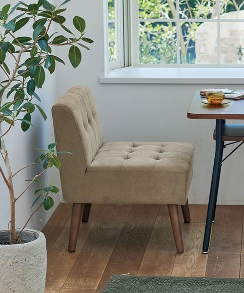 BAYFLOW [幅56cm] Mild 1Pソファ [大型家具] 大型家具 ブラウン ベイフロー 168925 and ST アンドエスティ（旧ドットエスティ）