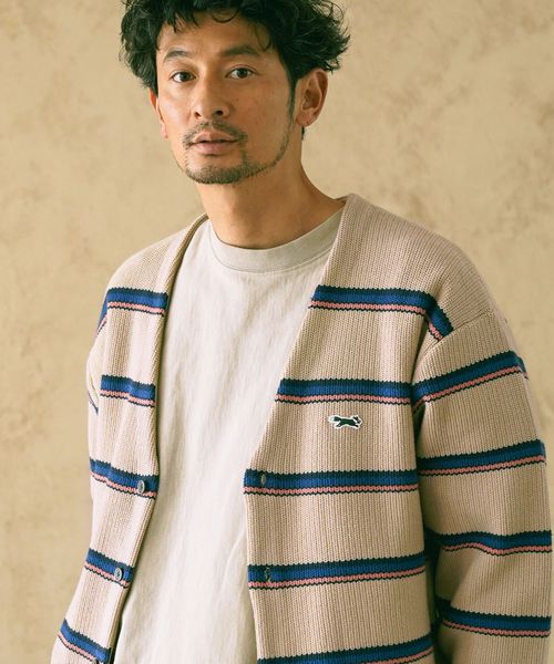 【PENNEY'S（ペニーズ）×BAYFLOW】FOXニットカーディガン 3(M)