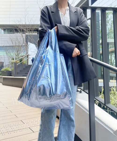 BAYFLOW 【BAGGU(バグゥ)】メタリック 23SS(日本限定) キッチンFAB ライトブルー ベイフロー 186872 and ST アンドエスティ(旧ドットエスティ) BAYFLOW 【BAGGU(バグゥ)】メタリック 23SS(日本限定) キッチンFAB ライトブルー ベイフロー 186872 and ST アンドエスティ(旧ドットエスティ)
