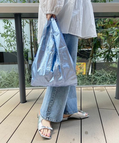 BAYFLOW 【BAGGU(バグゥ)】メタリックBABY 23SS(日本限定) キッチンFAB ライトブルー ベイフロー 186873 and ST アンドエスティ(旧ドットエスティ) BAYFLOW 【BAGGU(バグゥ)】メタリックBABY 23SS(日本限定) キッチンFAB ライトブルー ベイフロー 186873 and ST アンドエスティ(旧ドットエスティ)