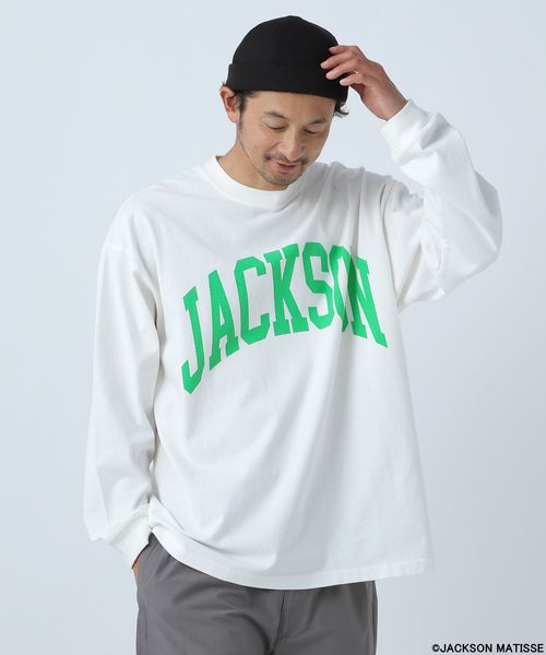 JACKSON MATISSE(ジャクソンマティス)×BAYFLOW】カレッジロングスリーブTEE | [公式]ベイフロー（BAYFLOW）通販