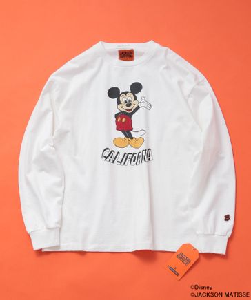 JACKSON MATISSE×BAYFLOW】MICKEY長袖Tシャツ | [公式]ベイフロー