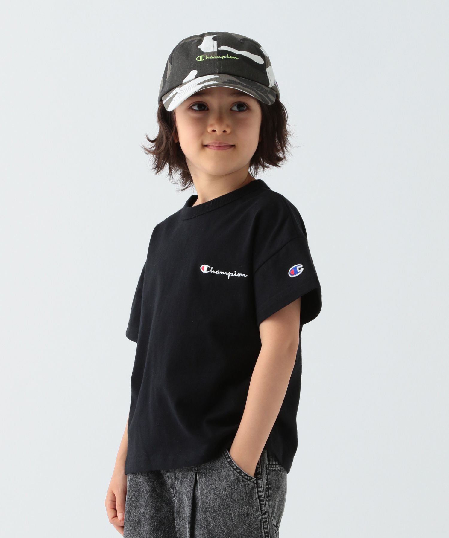 Champion(チャンピオン)】ルーズフィットショートスリーブT(KIDS