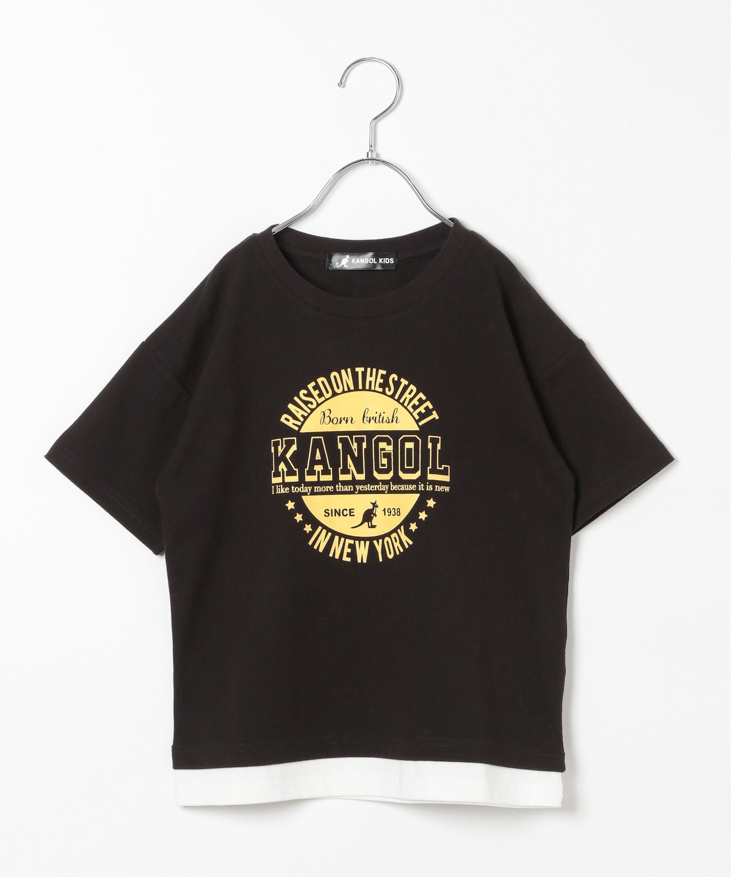 KANGOL(カンゴール)】レイヤード風Tシャツ（KIDS） | [公式]ベイフロー