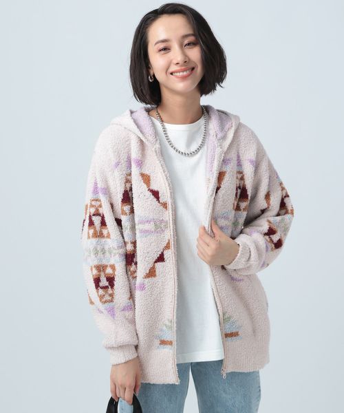 PENDLETON(ペンドルトン)】モコモコニットパーカー | [公式]ベイフロー