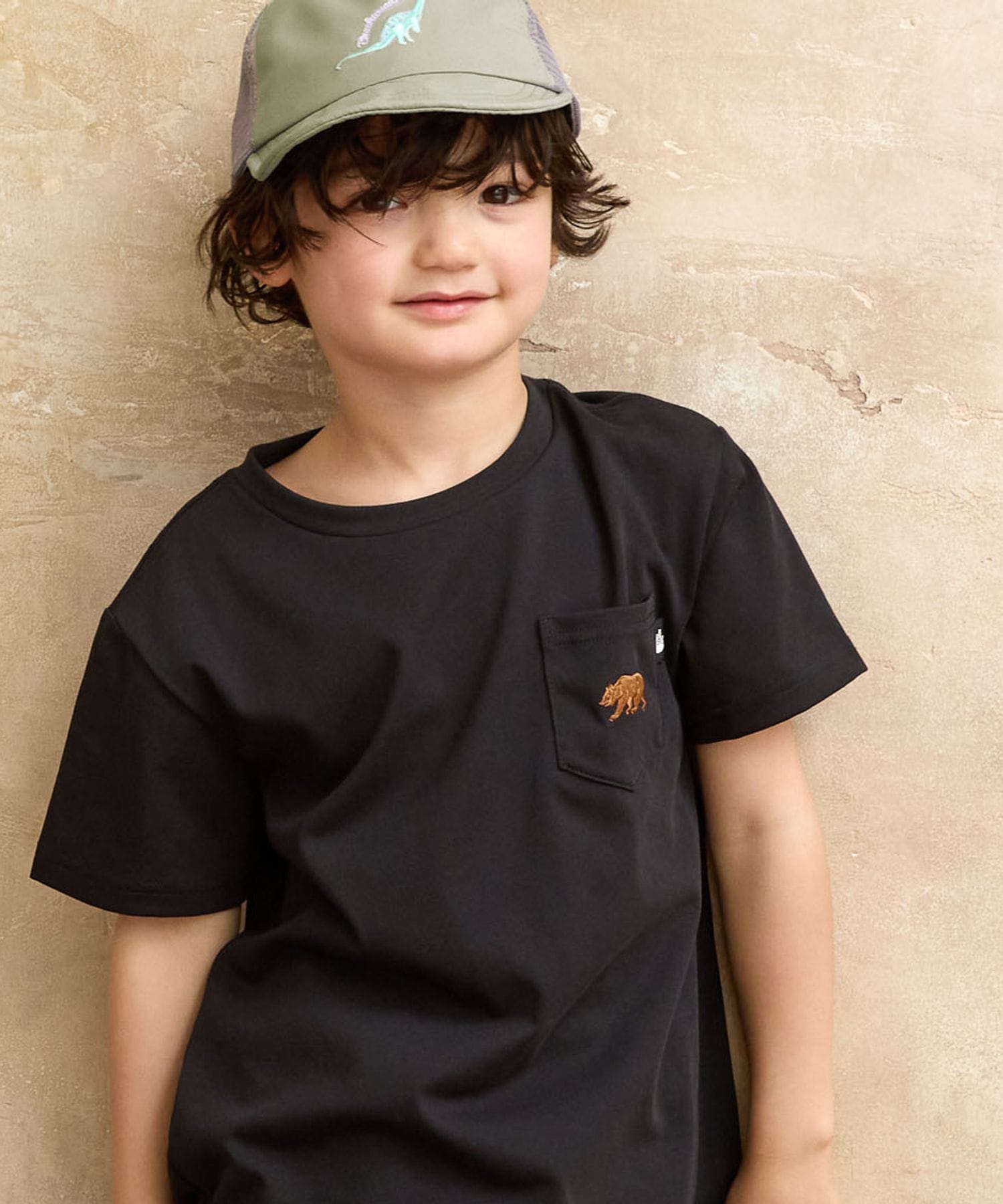 【THE NORTH FACE(ザノースフェイス)】ポケットTシャツ（KIDS