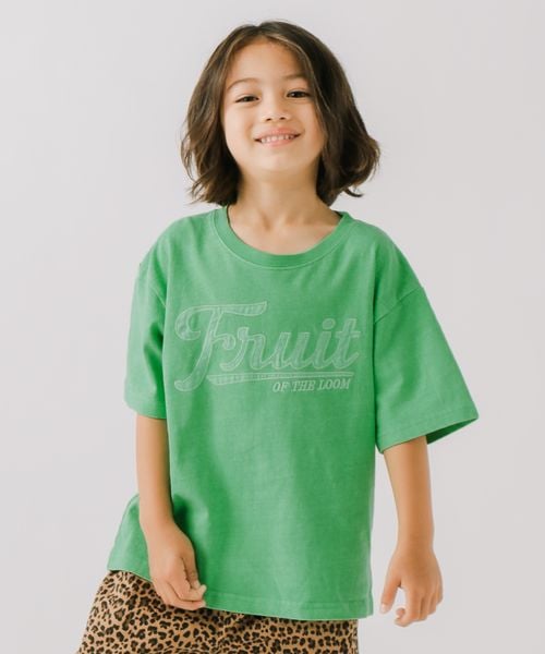 Fruit Of The Loom(フルーツオブザルーム)】別注製品染めＴシャツ(KIDS