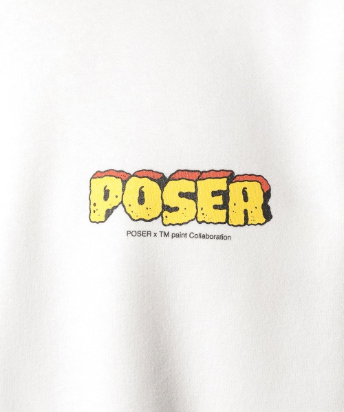 Poser Tm Paint ティーエムペイント クルーネックスウェット 公式 ベイフロー Bayflow 通販